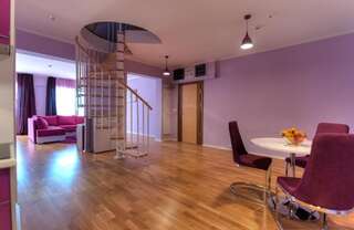 Апартаменты Apartments Harmonia Colours Будва Двухуровневые апартаменты с 3 спальнями и видом на море.-6