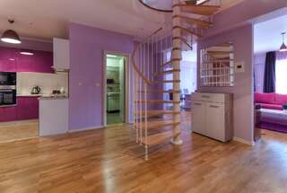 Апартаменты Apartments Harmonia Colours Будва Двухуровневые апартаменты с 3 спальнями и видом на море.-7